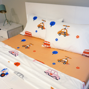 JUEGO DE SÁBANA SPAZIOS CARRITOS